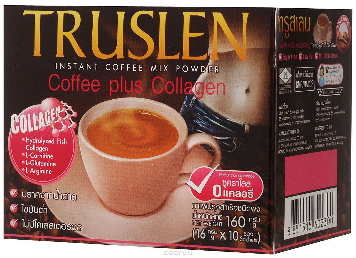 ruslen Coffee Plus Collagen    , 10 