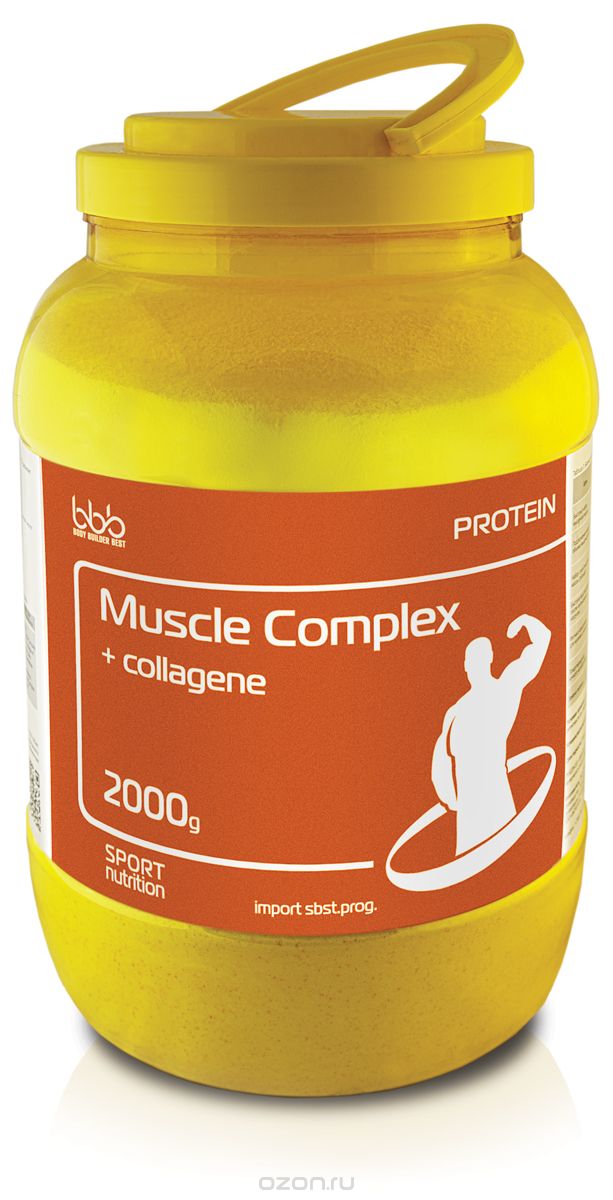  bbb Muscle Complex + Collagene, , 2 